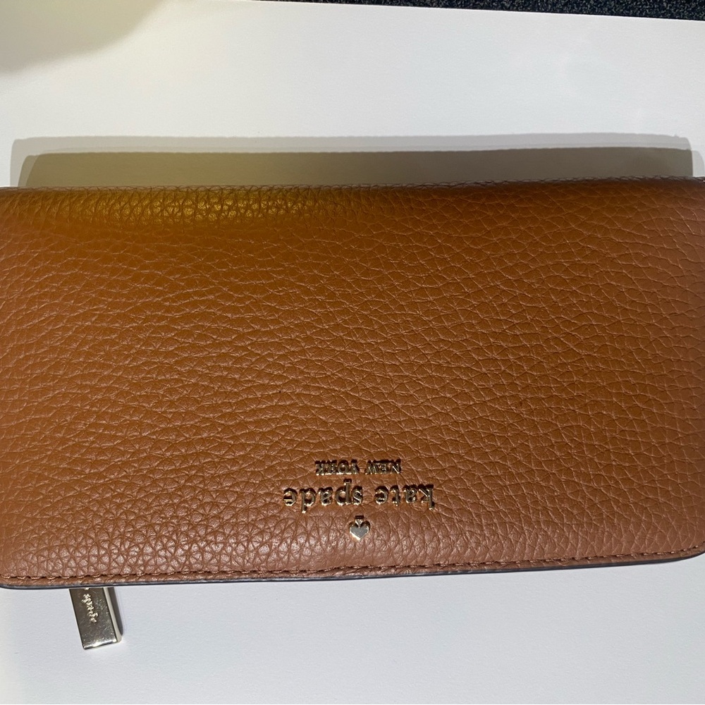 Kate Spade Brown Leather Wallet